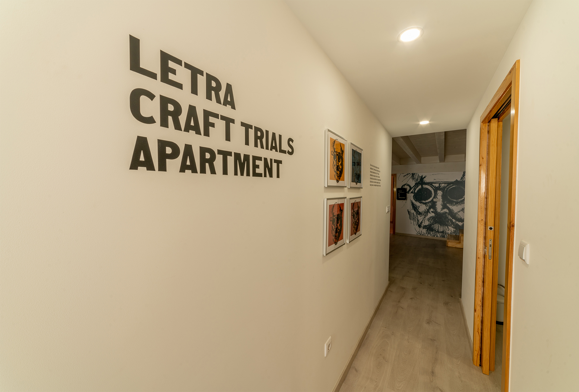 Fotografia Institucional Letra Apartments